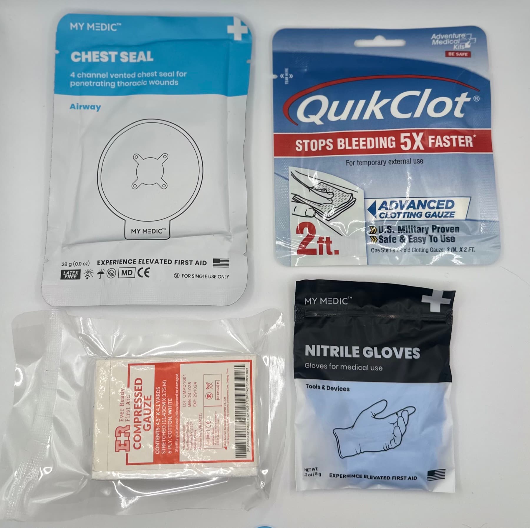 R.E.A.C.T. Re-up kit contents